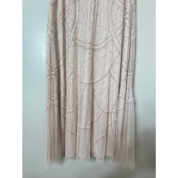 NWT ADRIANNA PAPELL DRESS GOWN 16 MOTHER OF THE BRIDE EVENING FORMAL WEDDING - Picture 9 of 16